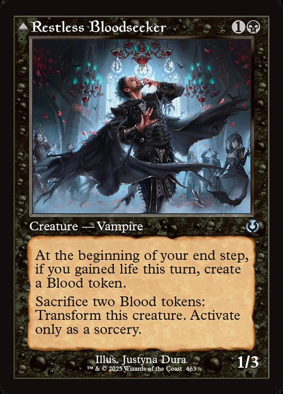 Restless Bloodseeker // Bloodsoaked Reveler (Retro Frame) 1