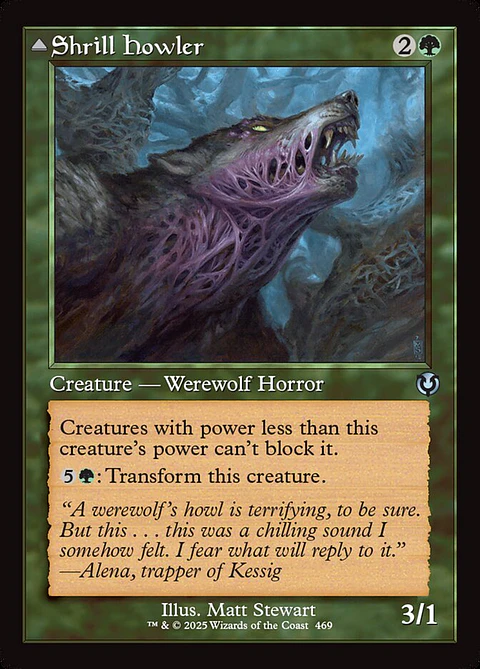 Shrill Howler // Howling Chorus (Retro Frame)