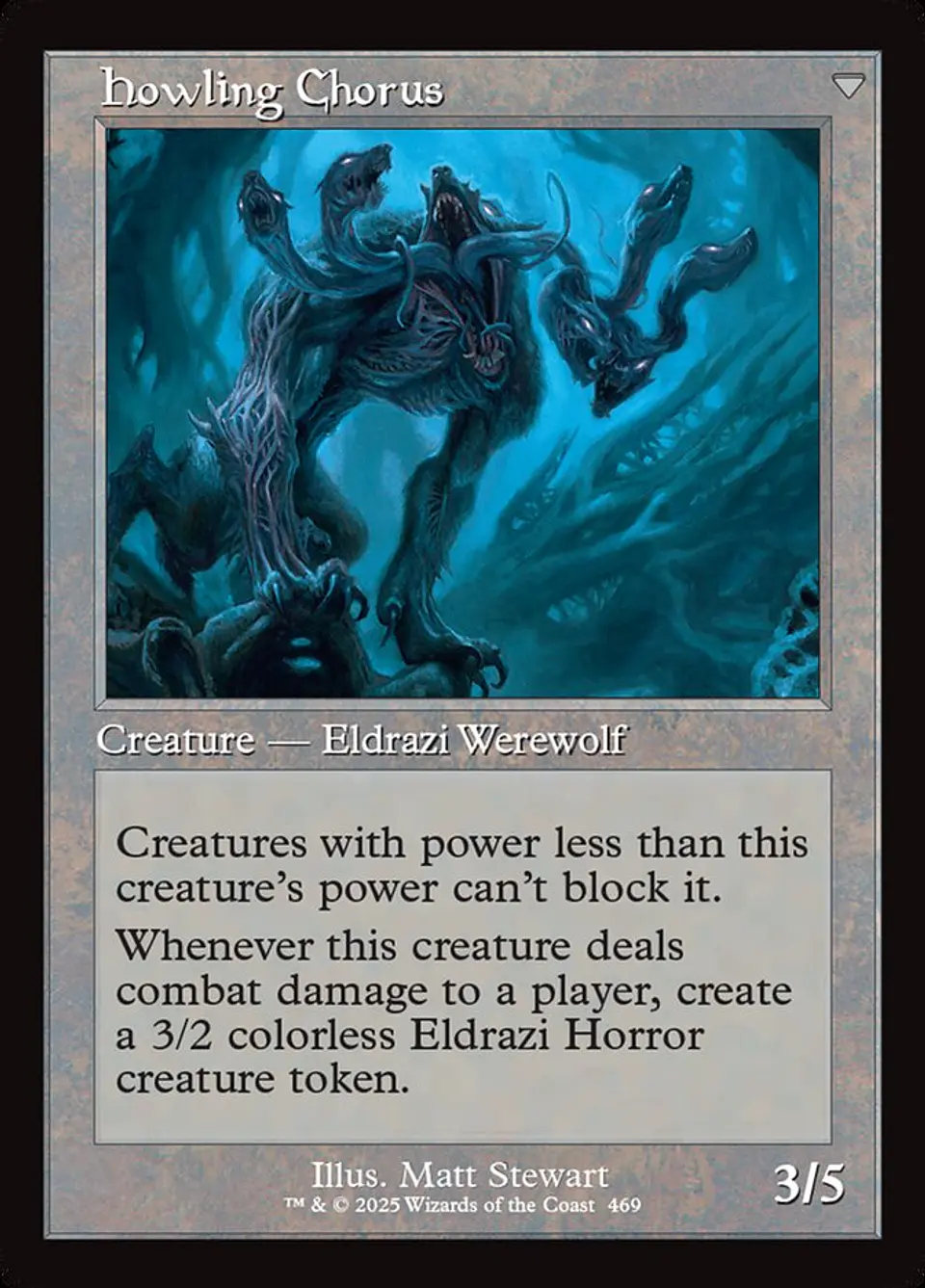 Shrill Howler // Howling Chorus (Retro Frame) 2