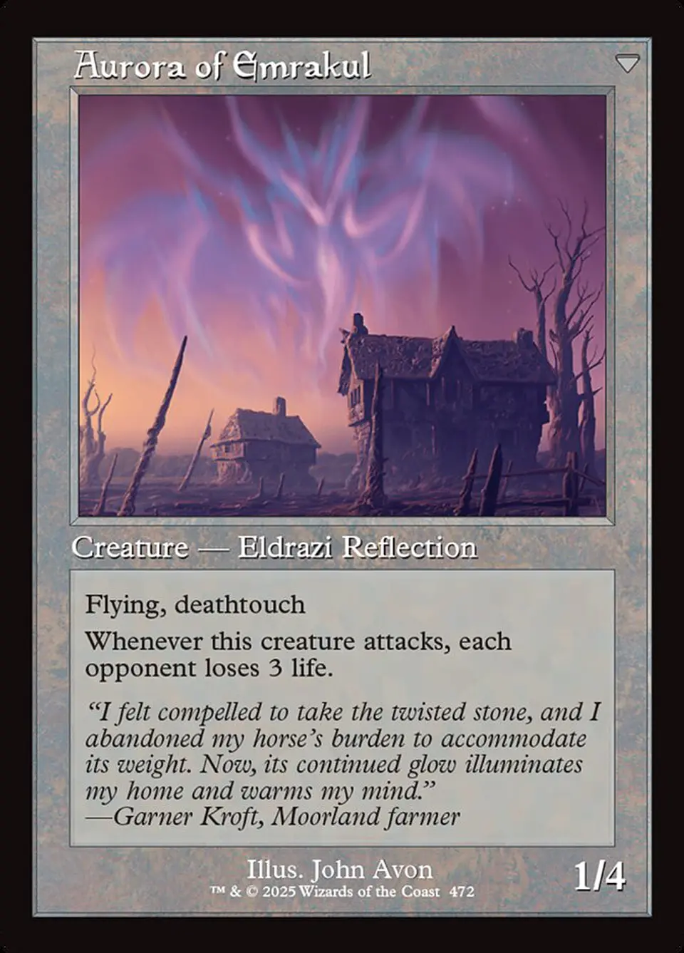 Cryptolith Fragment // Aurora of Emrakul (Retro Frame) 2