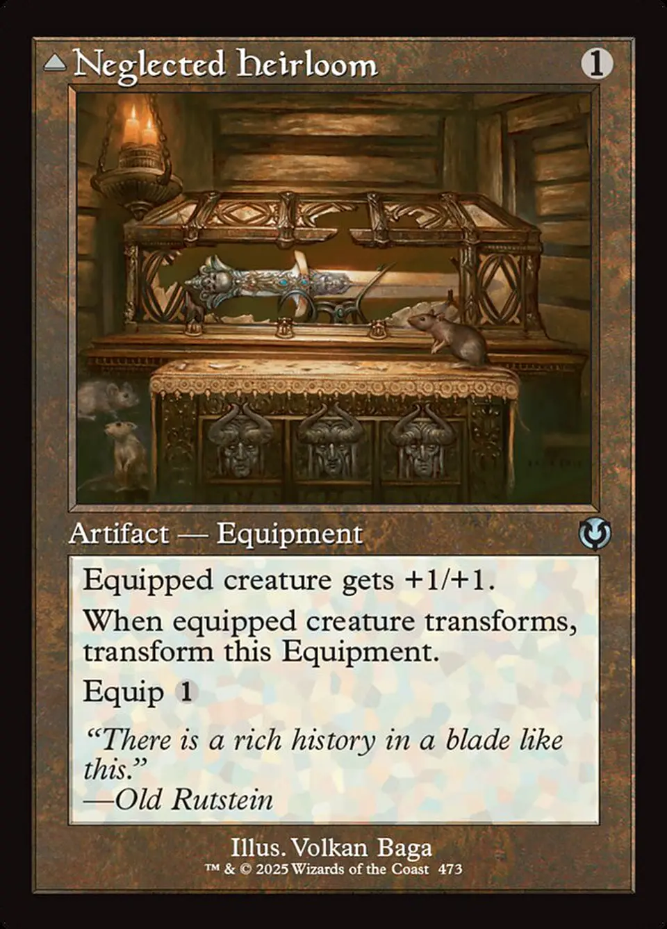 Neglected Heirloom // Ashmouth Blade (Retro Frame) 1