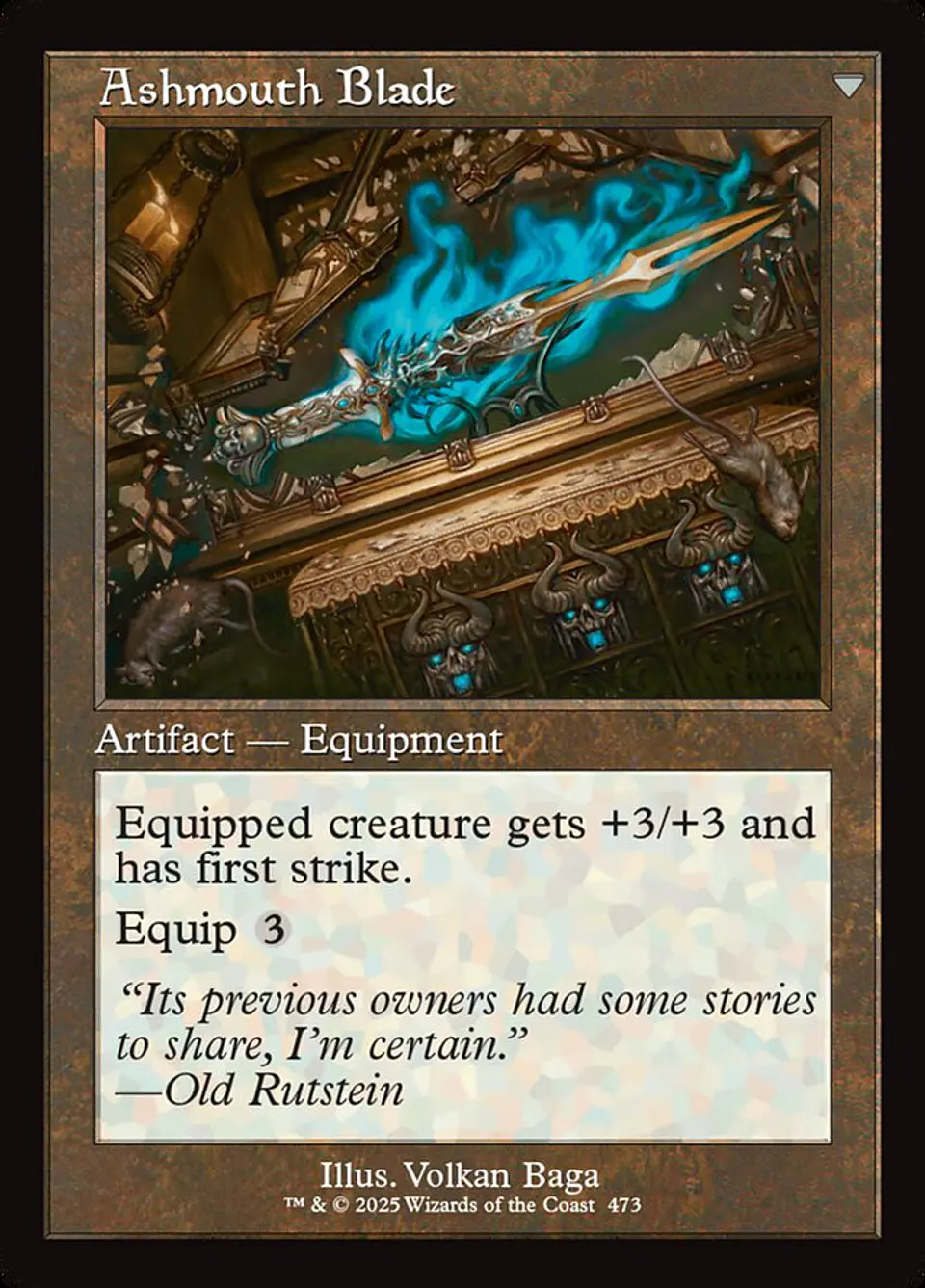 Neglected Heirloom // Ashmouth Blade (Retro Frame) 2