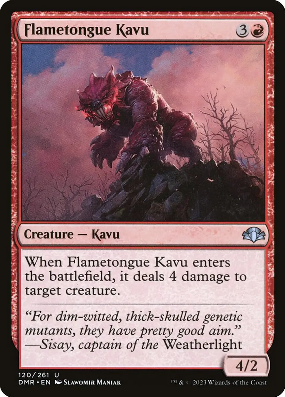 Flametongue Kavu 1