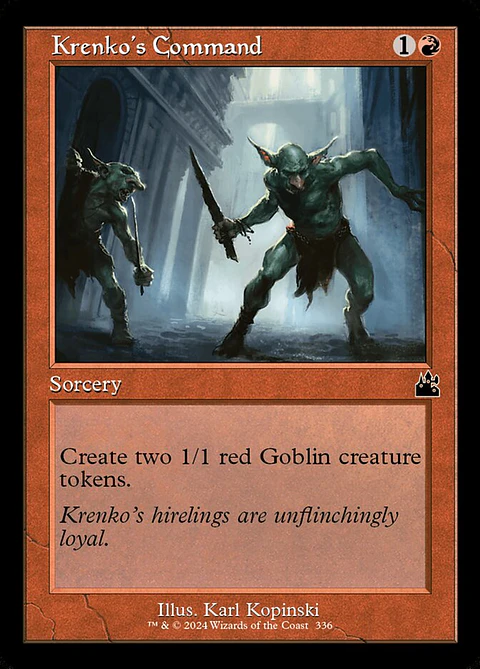 Krenko's Command (Retro Frame)