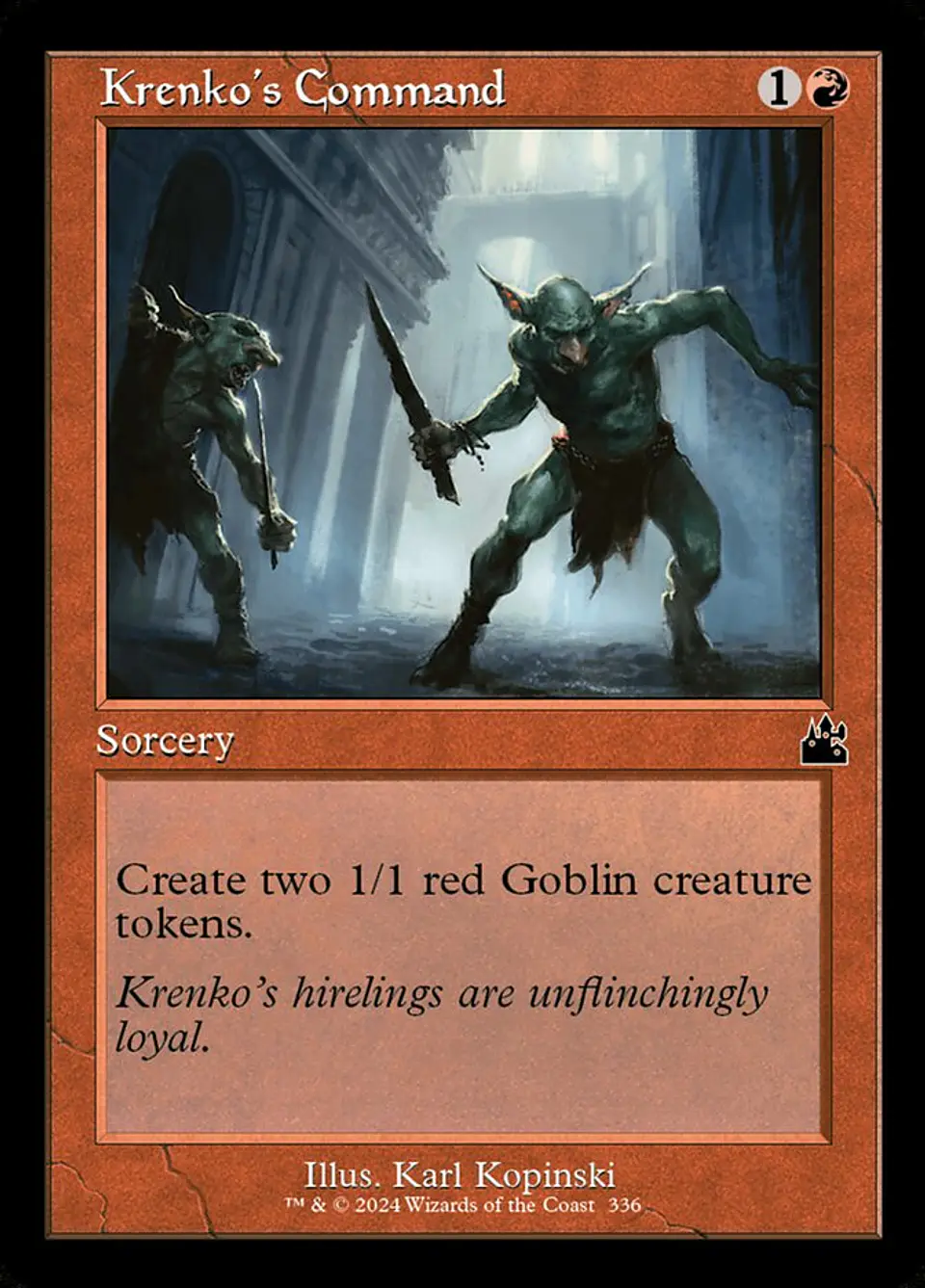 Krenko's Command (Retro Frame) 1