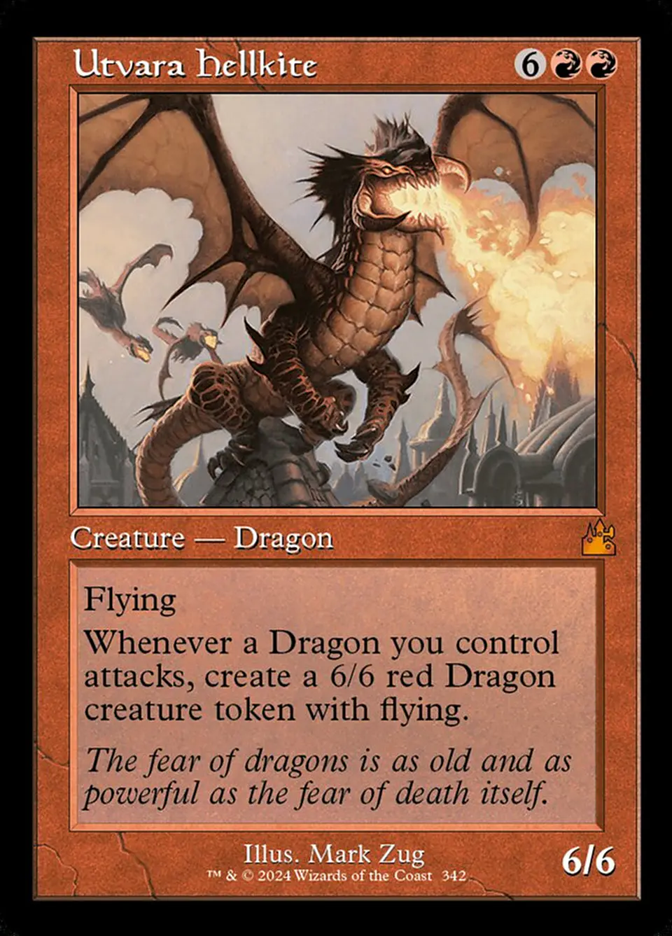 Utvara Hellkite (Retro Frame) 1