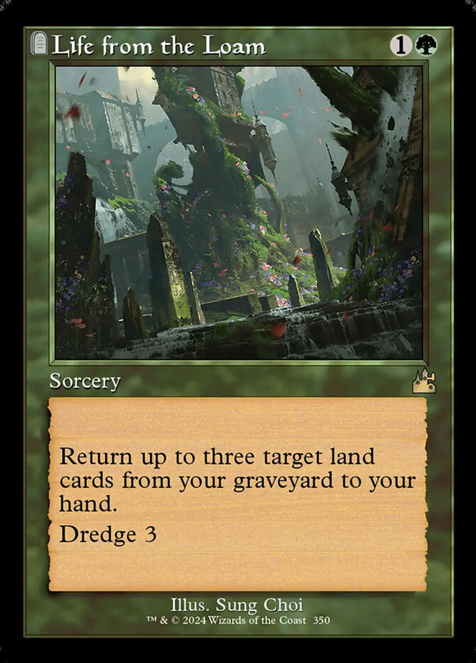 Life from the Loam (Retro Frame) 1