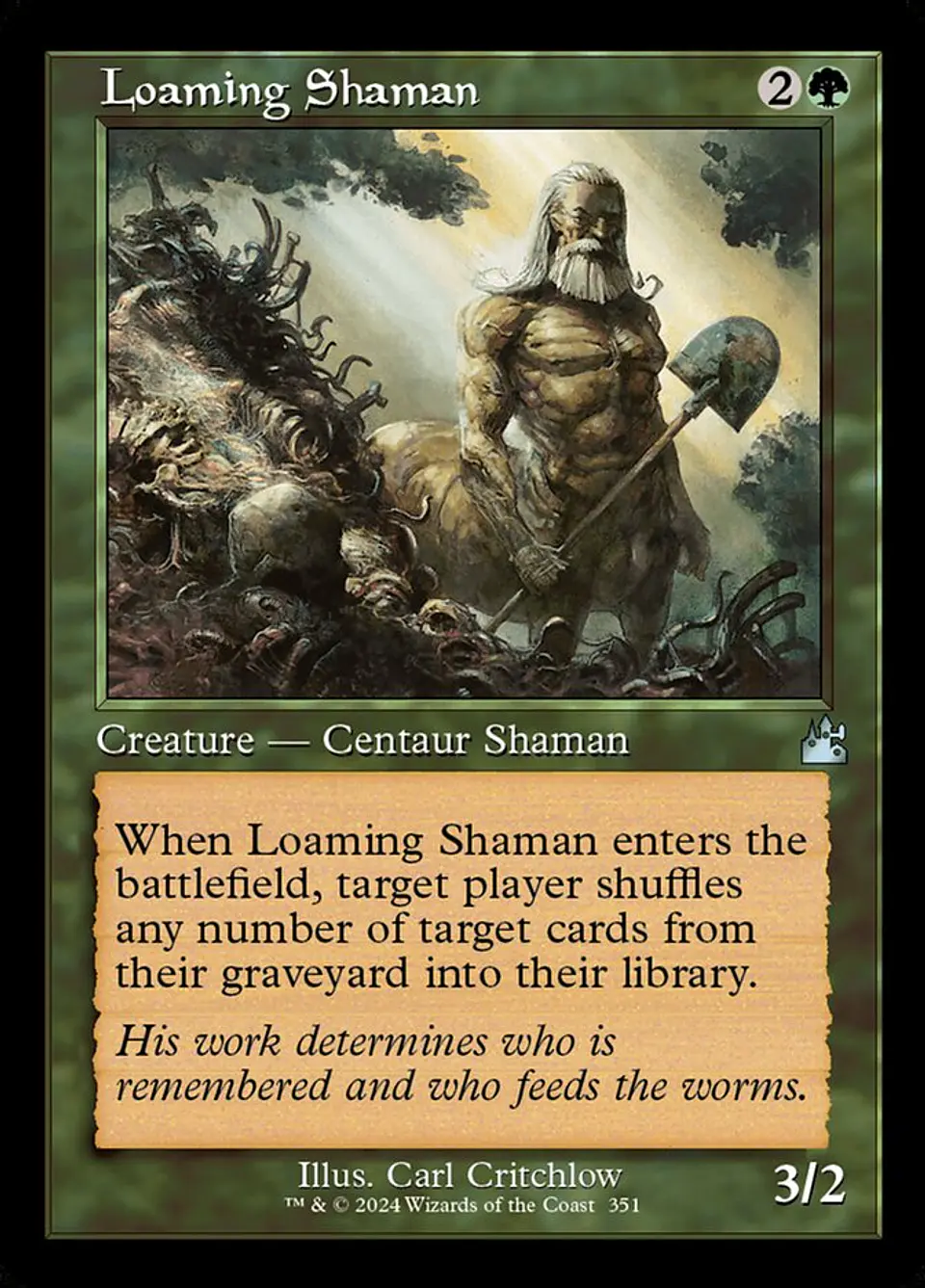 Loaming Shaman (Retro Frame) 1