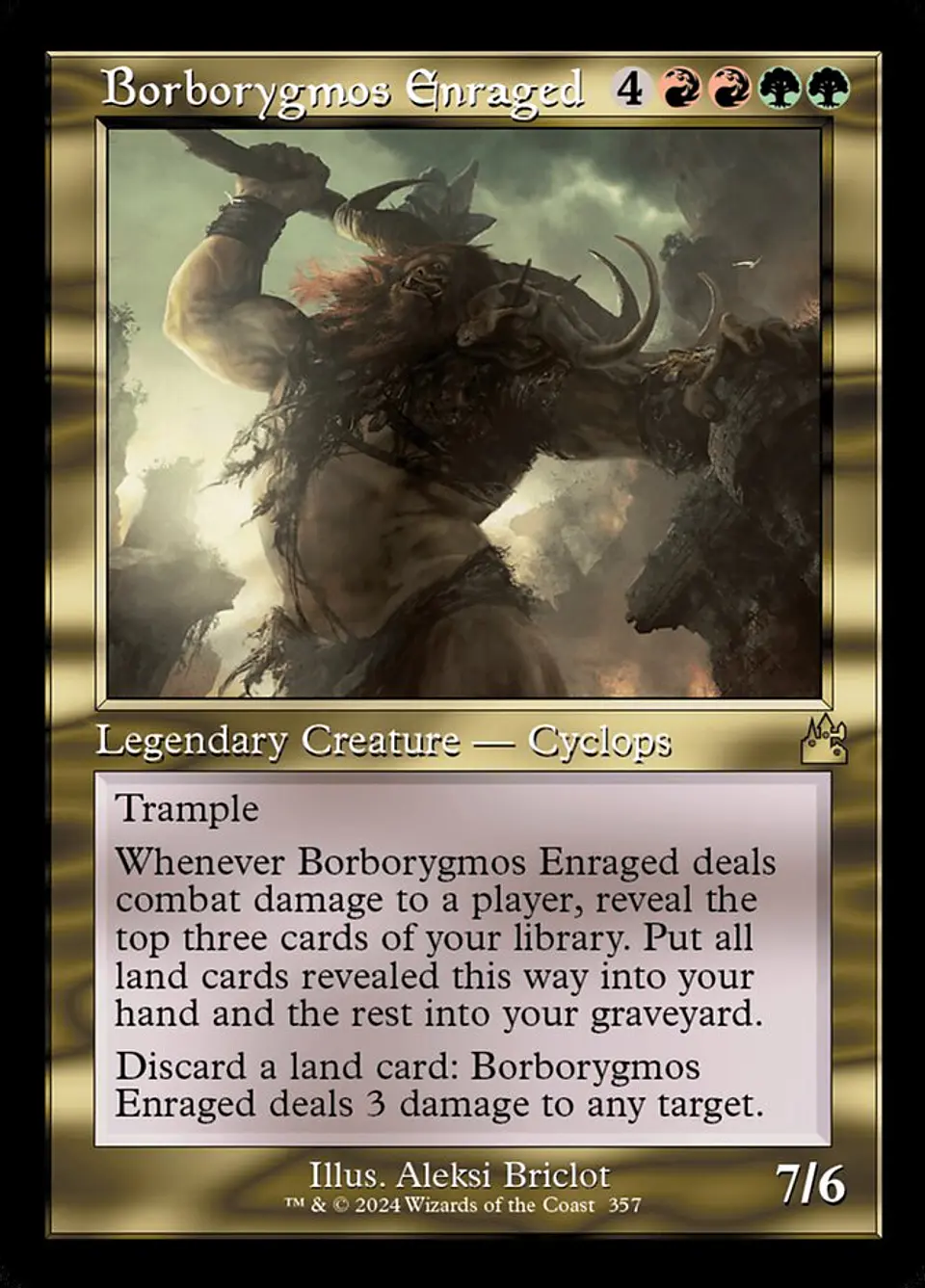 Borborygmos Enraged (Retro Frame) 1