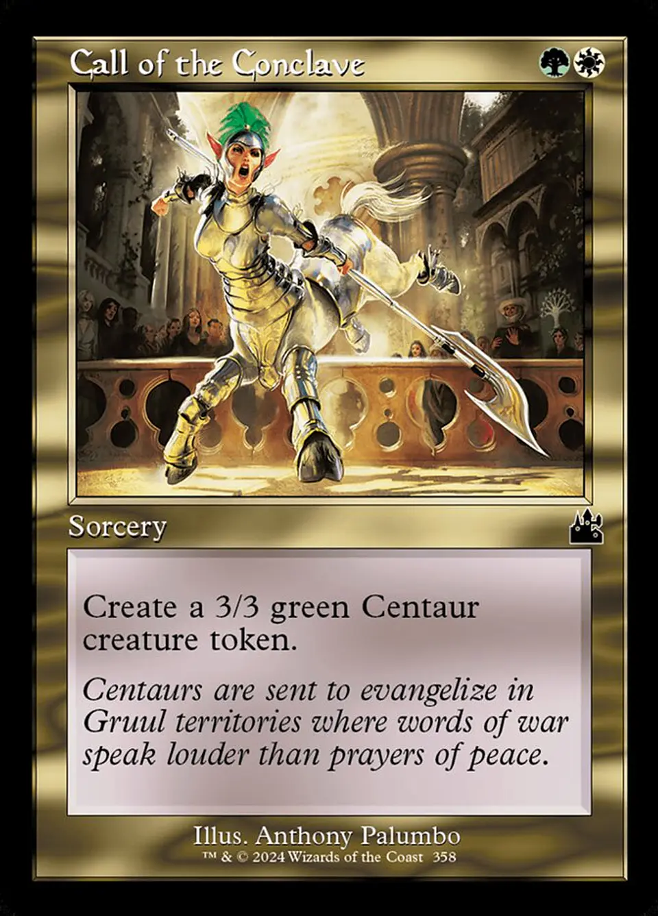Call of the Conclave (Retro Frame) 1