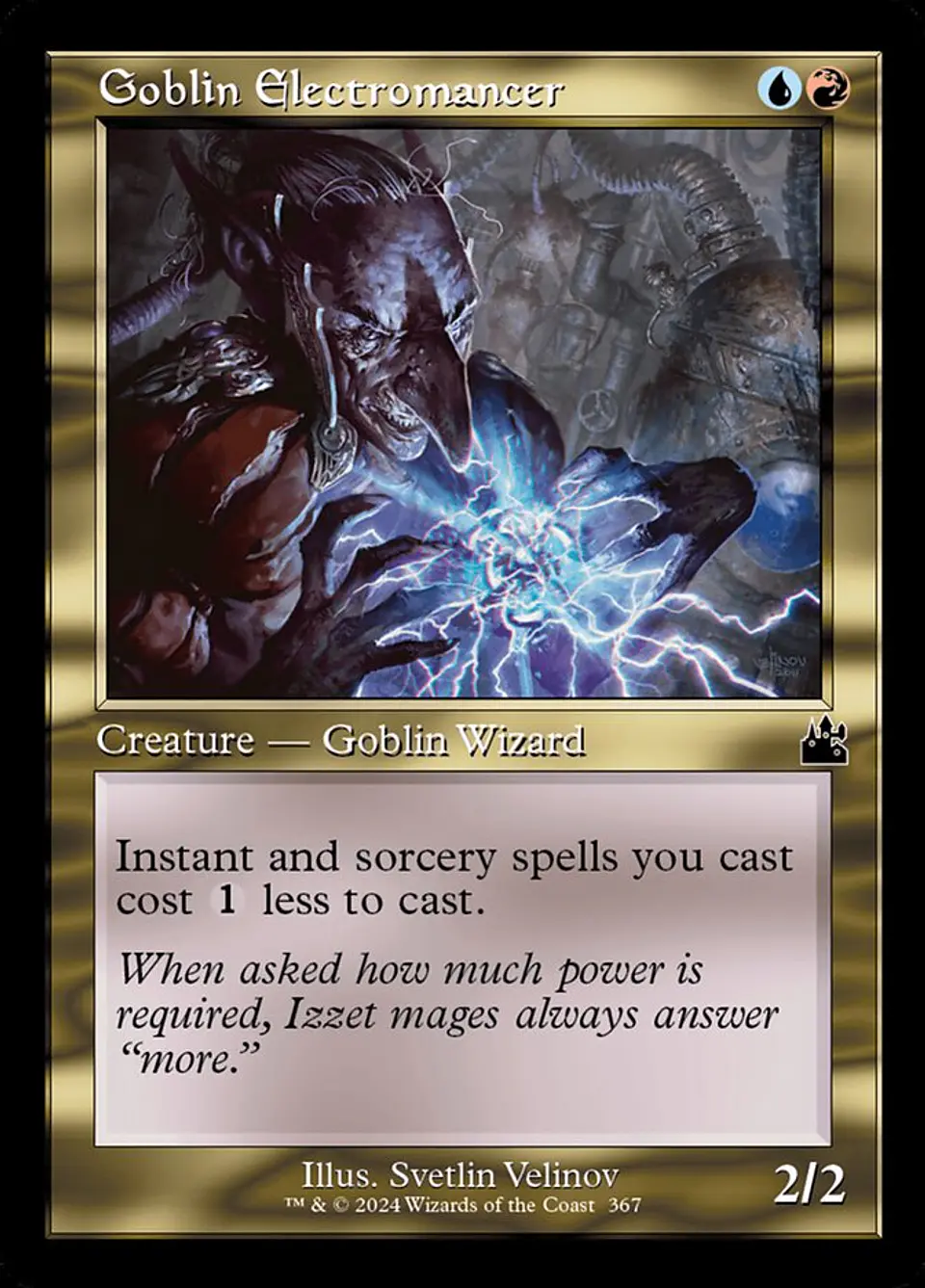 Goblin Electromancer (Retro Frame) 1
