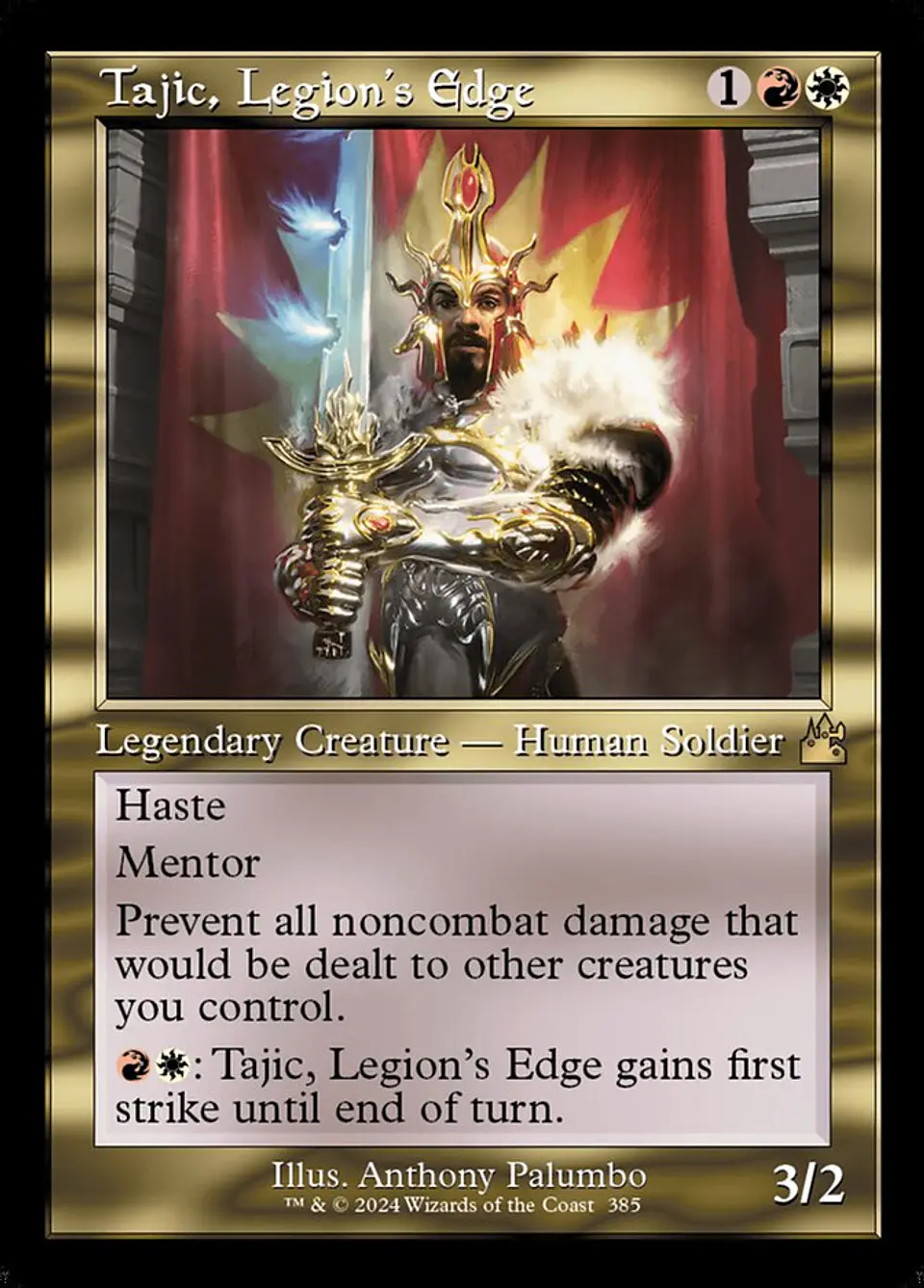 Tajic, Legion's Edge (Retro Frame) 1