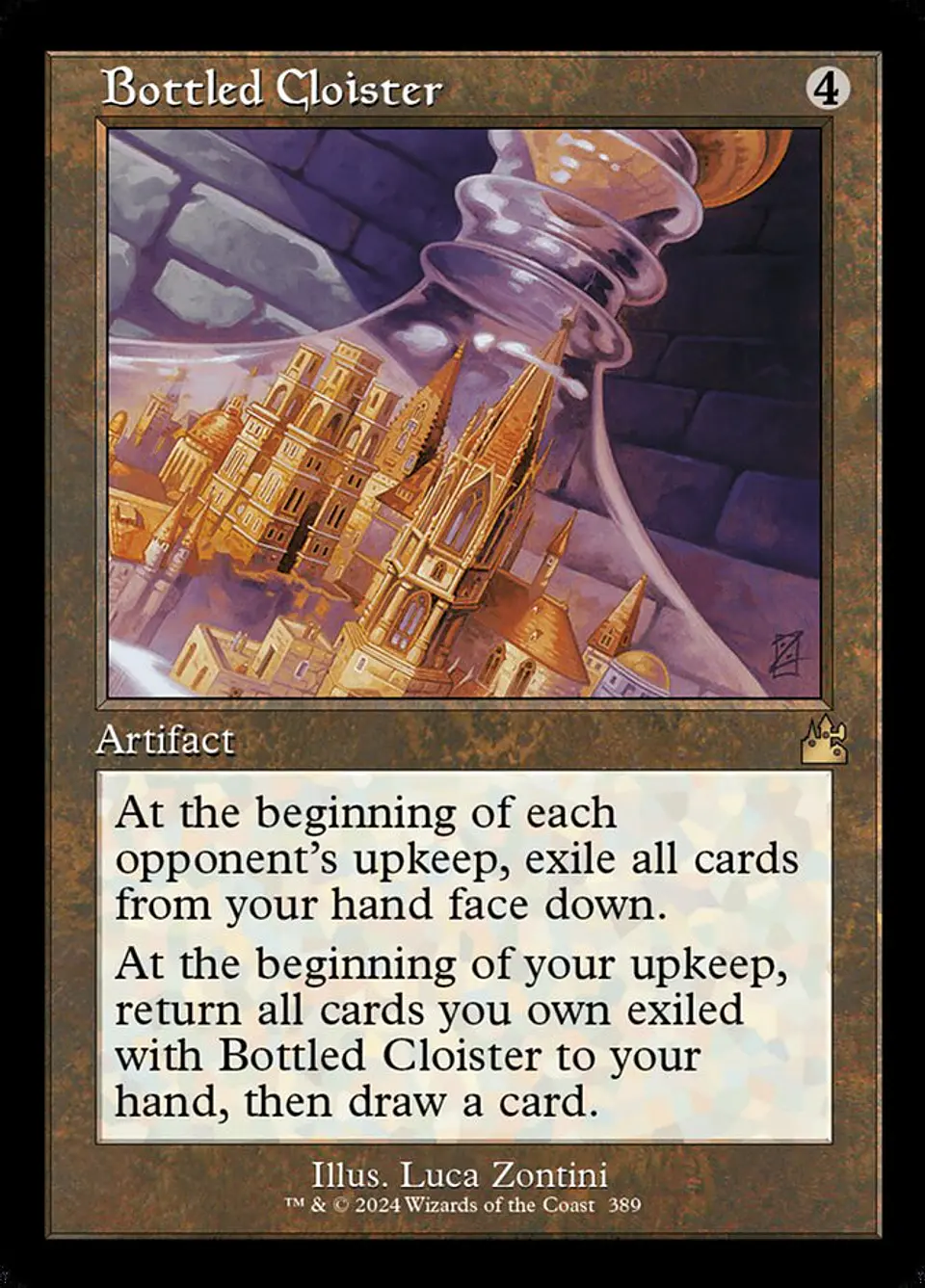 Bottled Cloister (Retro Frame) 1