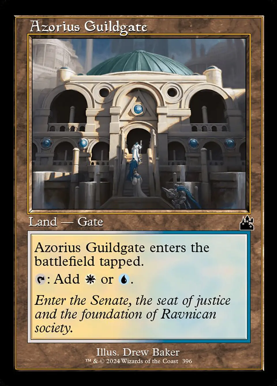 Azorius Guildgate (Retro Frame) 1