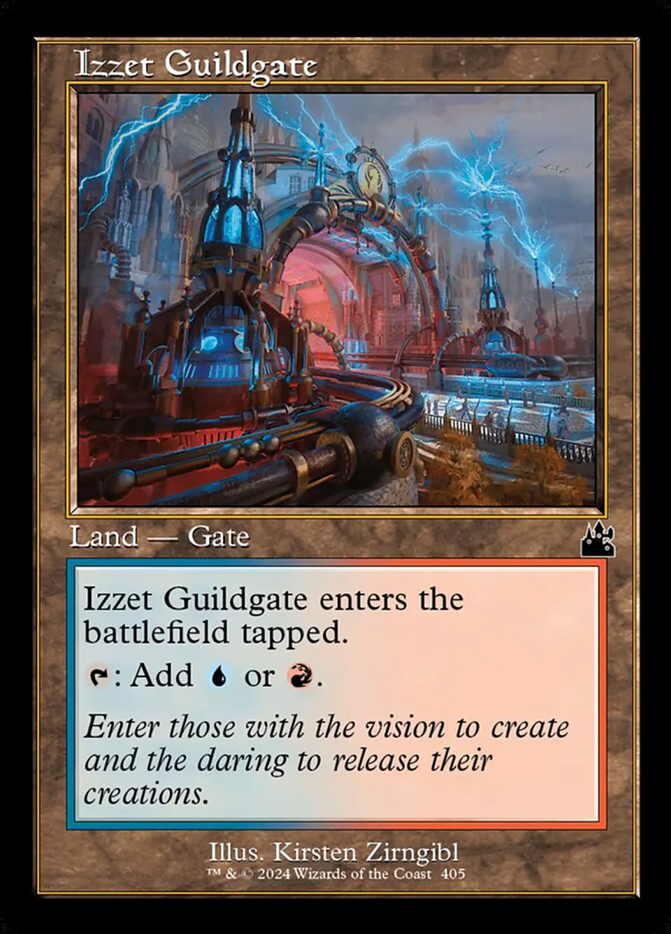 Izzet Guildgate (Retro Frame) 1