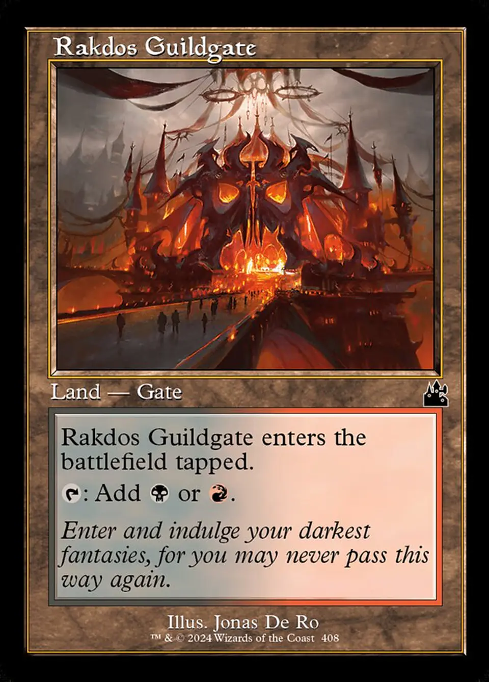 Rakdos Guildgate (Retro Frame) 1