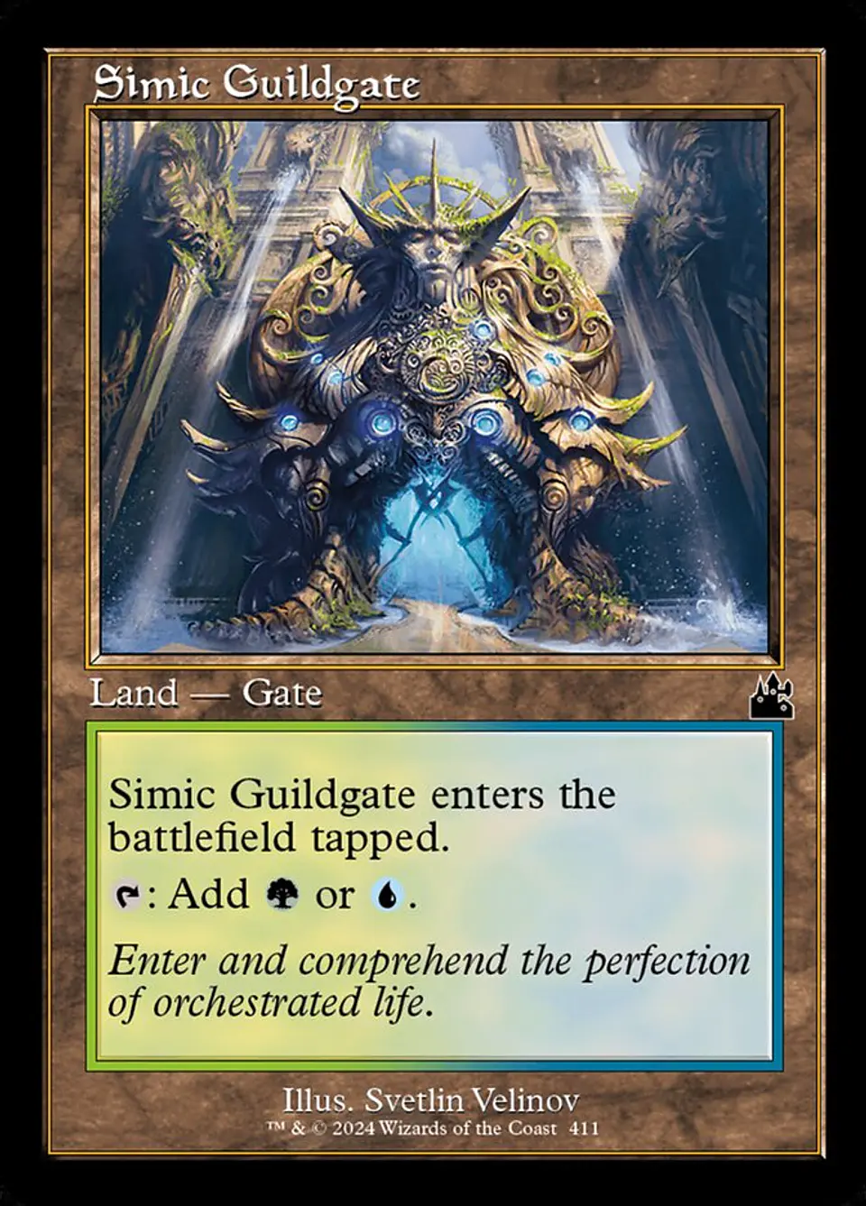 Simic Guildgate (Retro Frame) 1