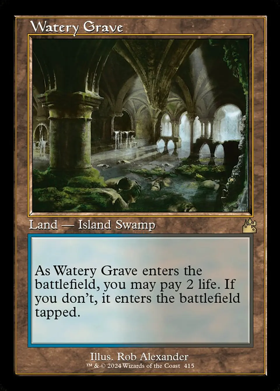 Watery Grave (Retro Frame) 1
