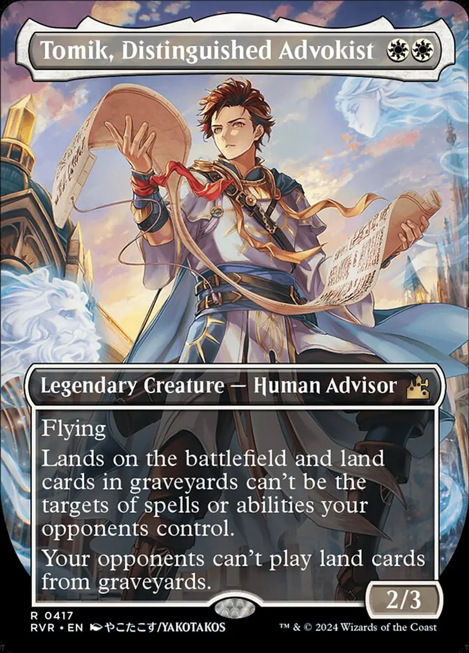 Tomik, Distinguished Advokist (Borderless) 1