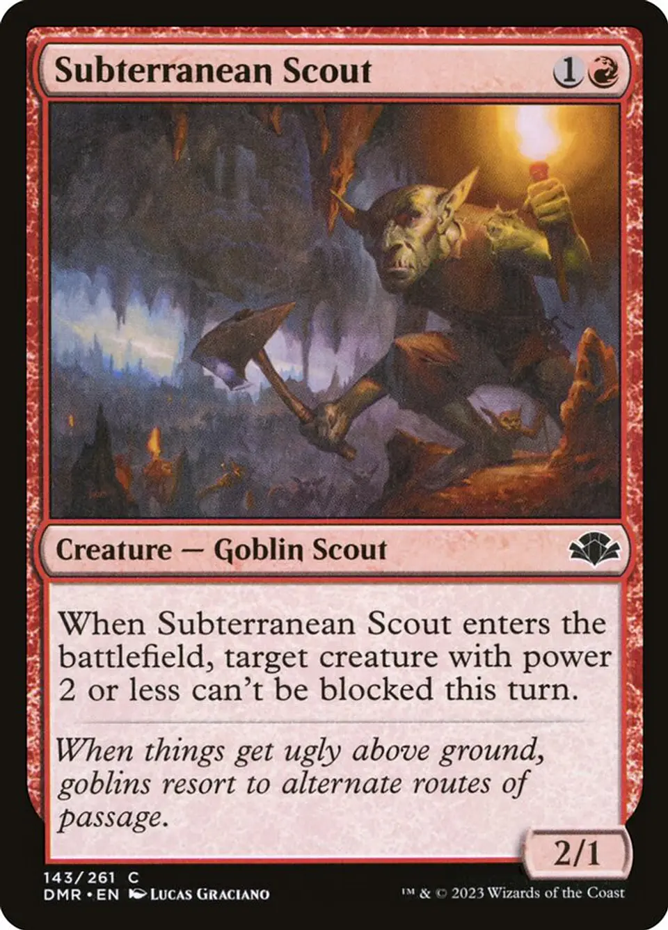 Subterranean Scout 1