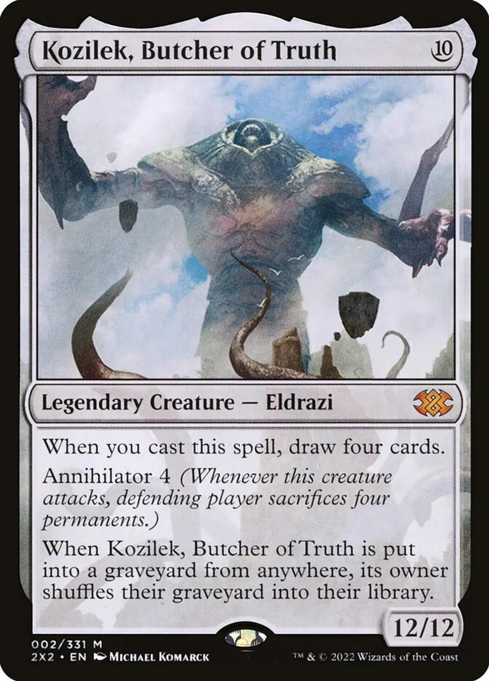 Kozilek, Butcher of Truth 1