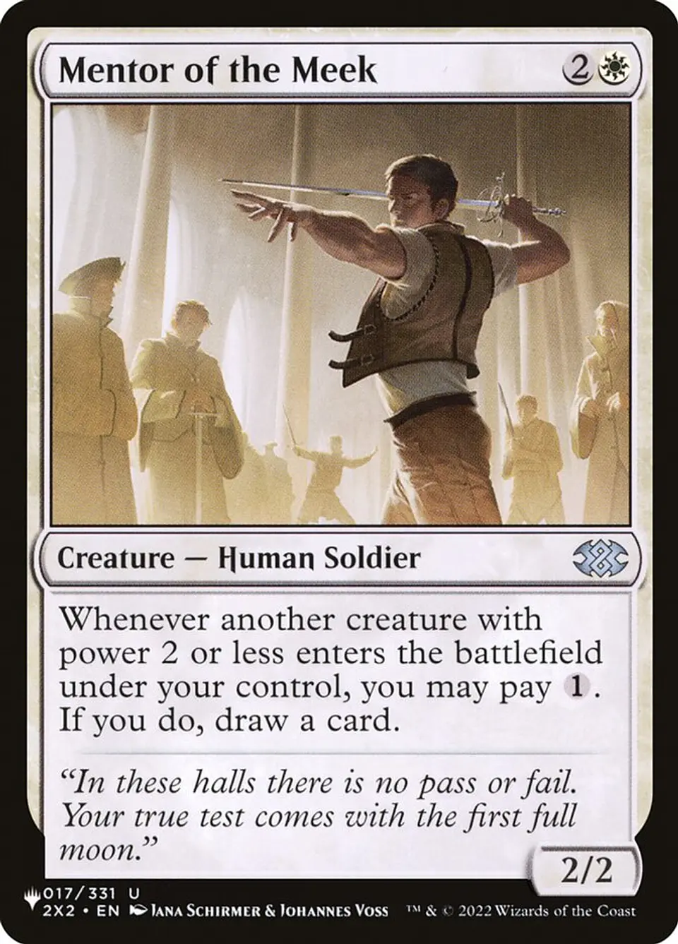 Mentor of the Meek (The List) 1