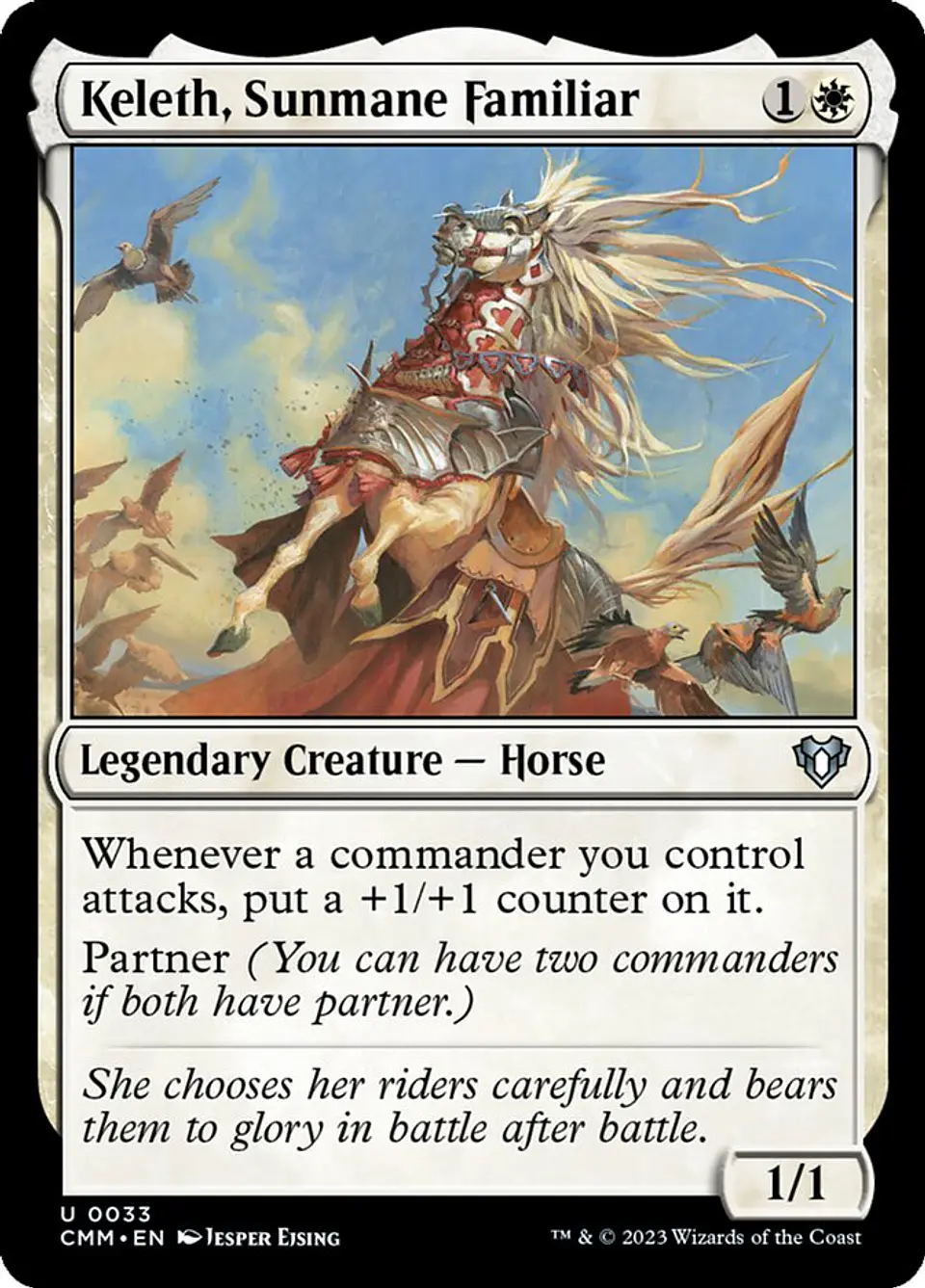 Keleth, Sunmane Familiar 1