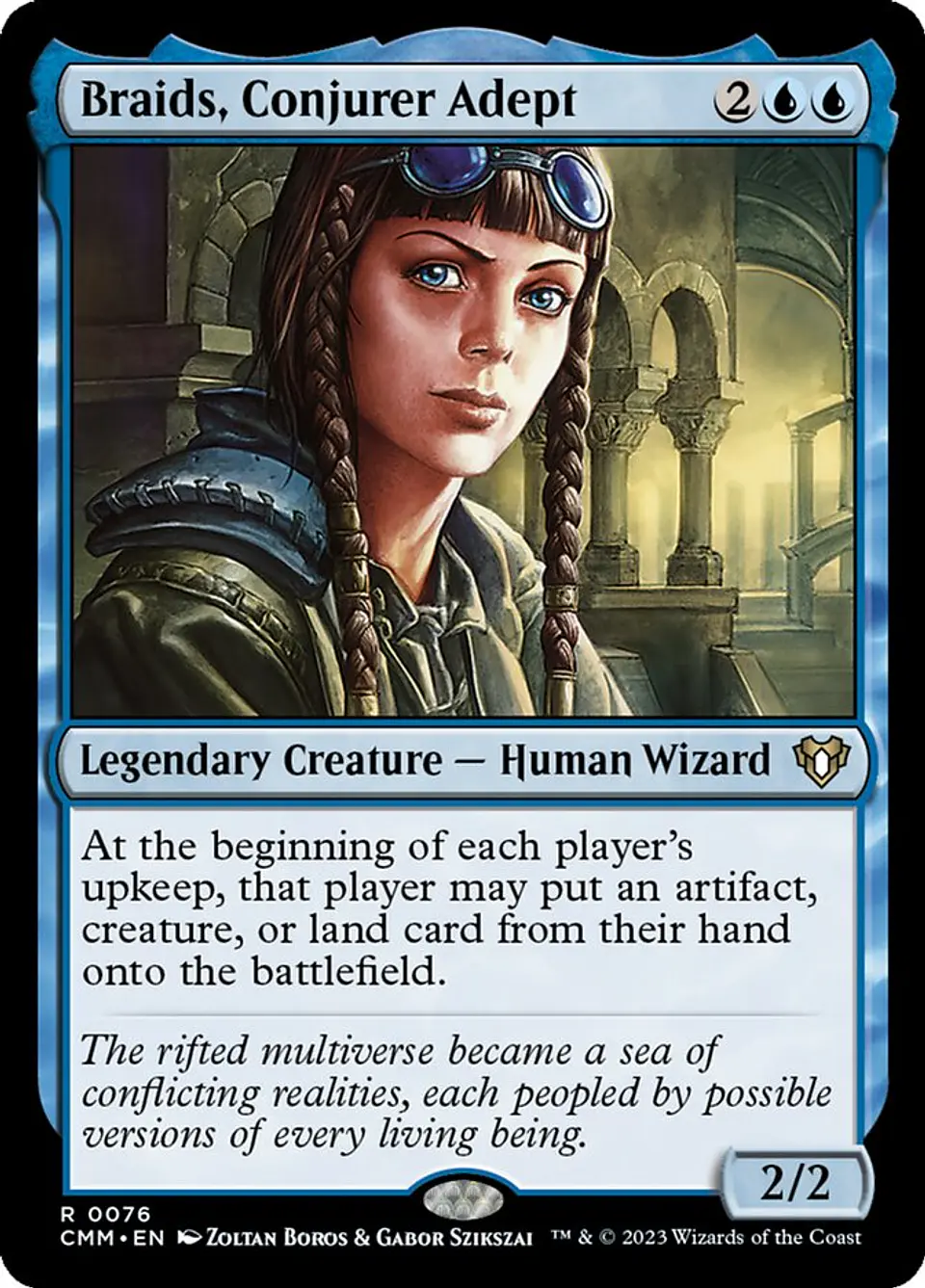 Braids, Conjurer Adept 1