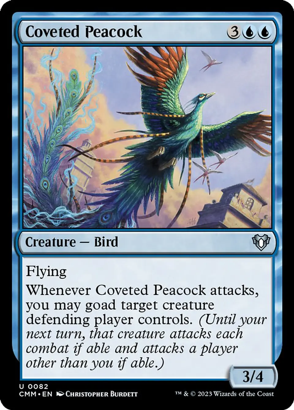 Coveted Peacock 1