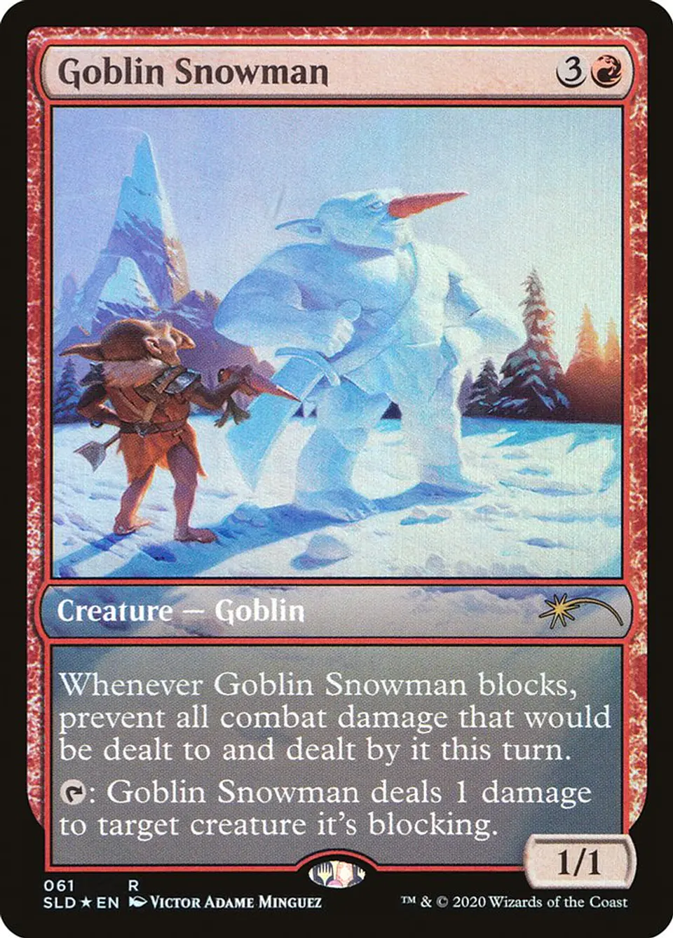 Goblin Snowman (Full Art) 1
