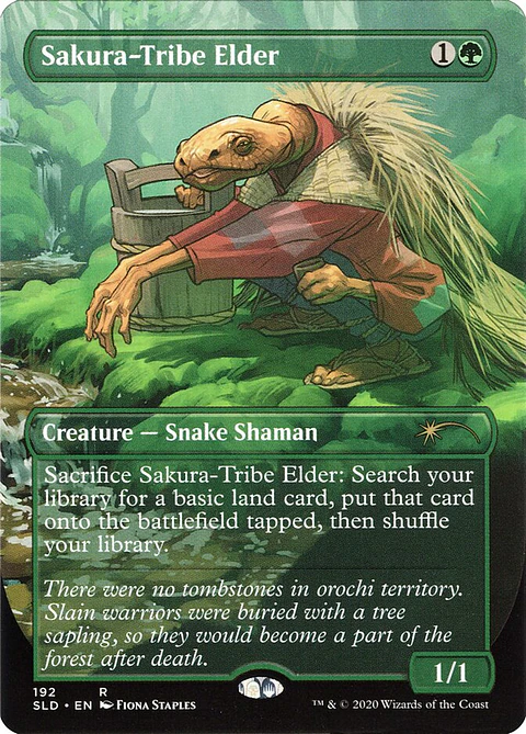Sakura-Tribe Elder (Borderless)