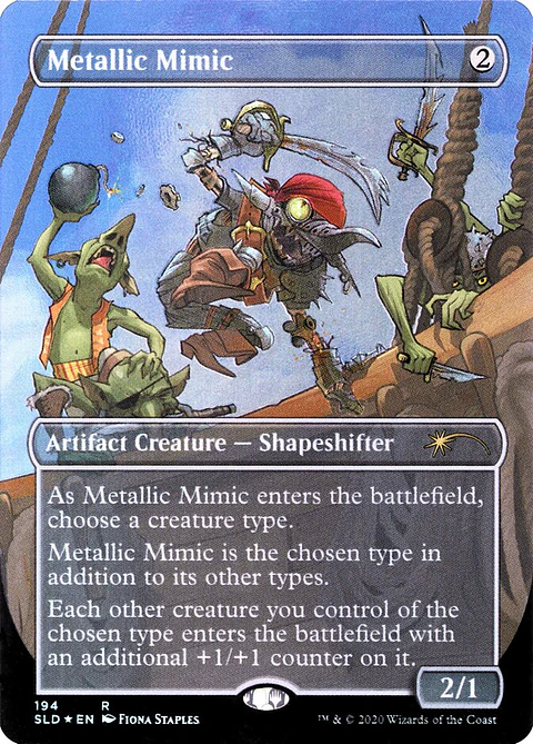 Metallic Mimic (Borderless)
