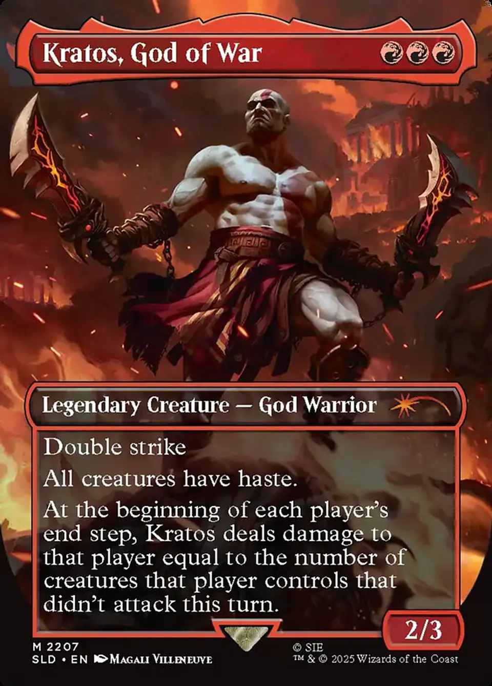 Kratos, God of War (Borderless) 1
