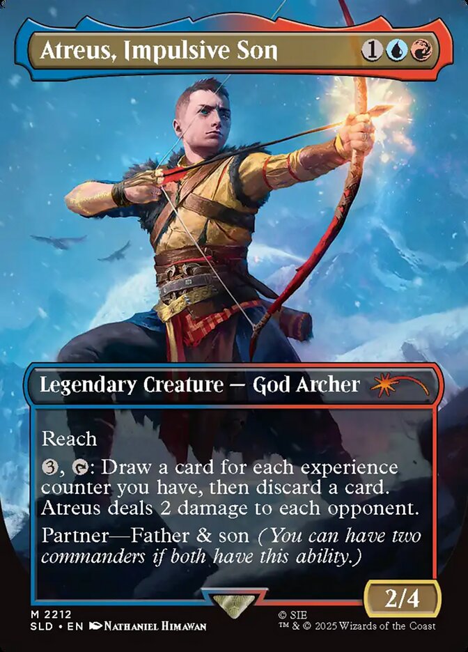 Atreus, Impulsive Son (Borderless)