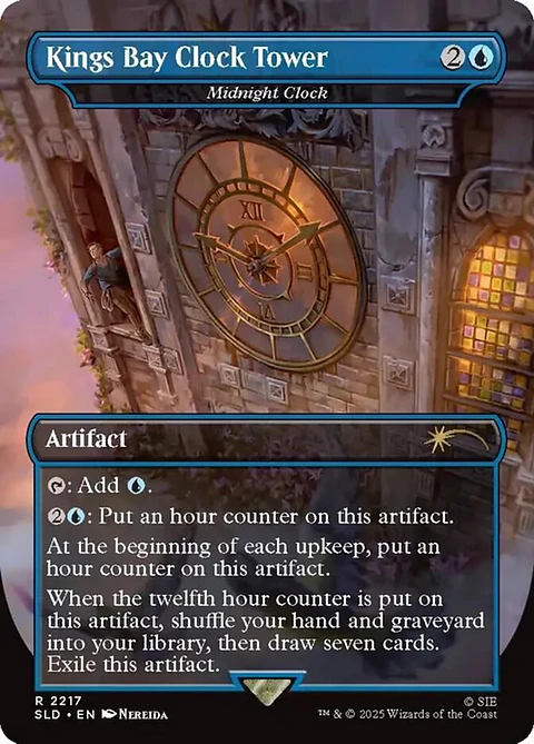Midnight Clock (Borderless)