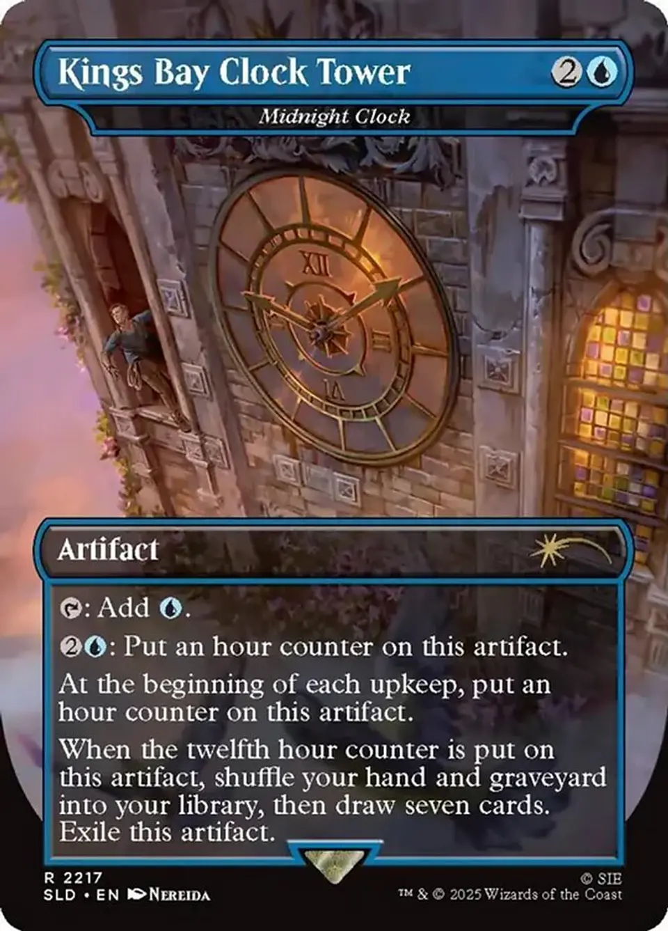 Midnight Clock (Borderless) 1
