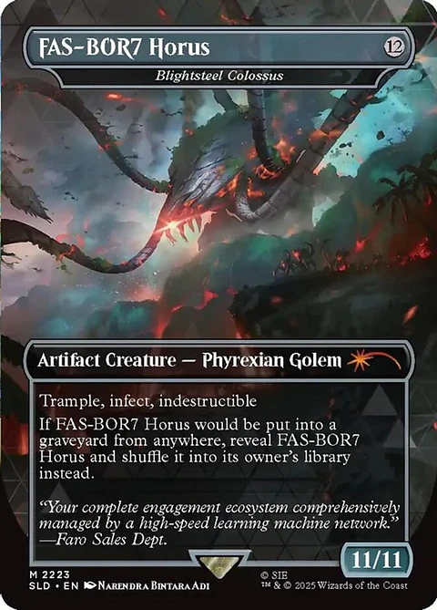 Blightsteel Colossus (Borderless)