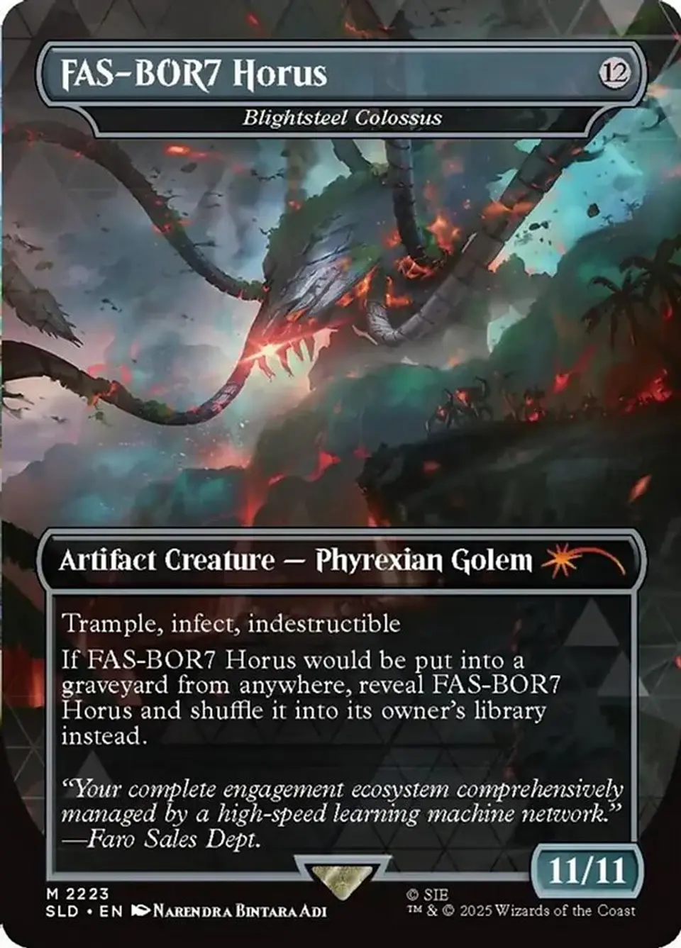 Blightsteel Colossus (Borderless) 1