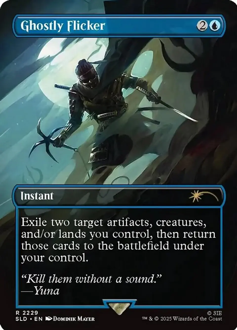 Ghostly Flicker (Borderless) 1