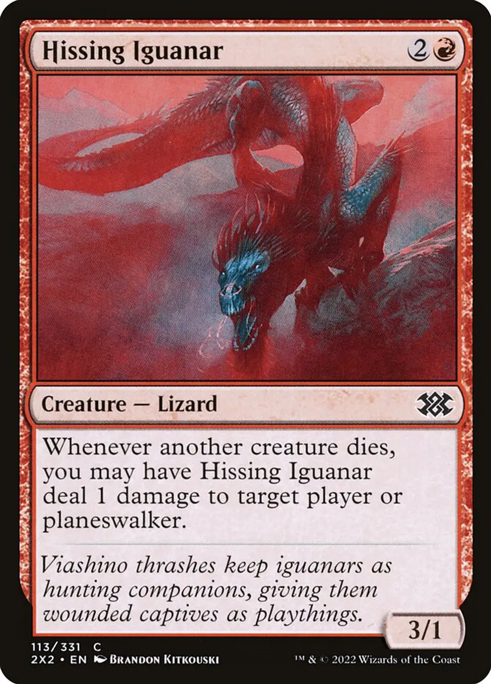 Hissing Iguanar 1