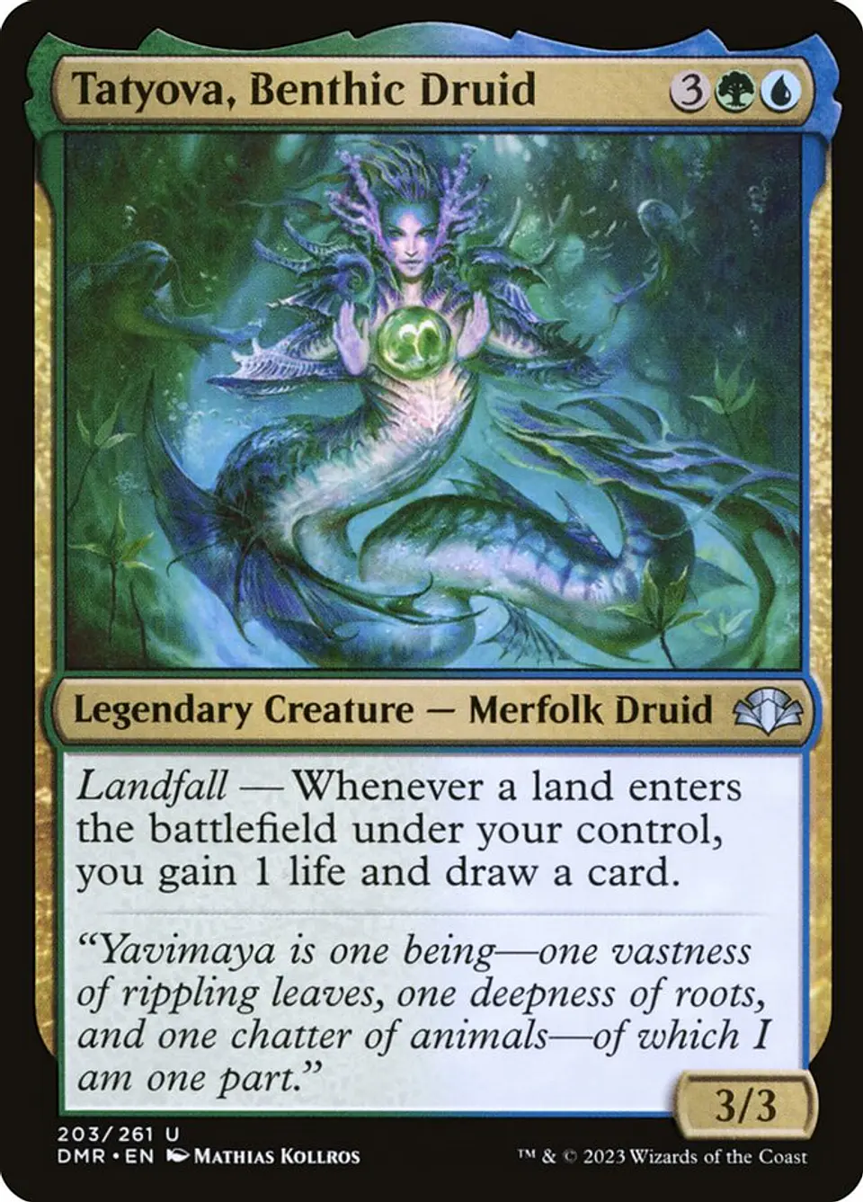 Tatyova, Benthic Druid 1