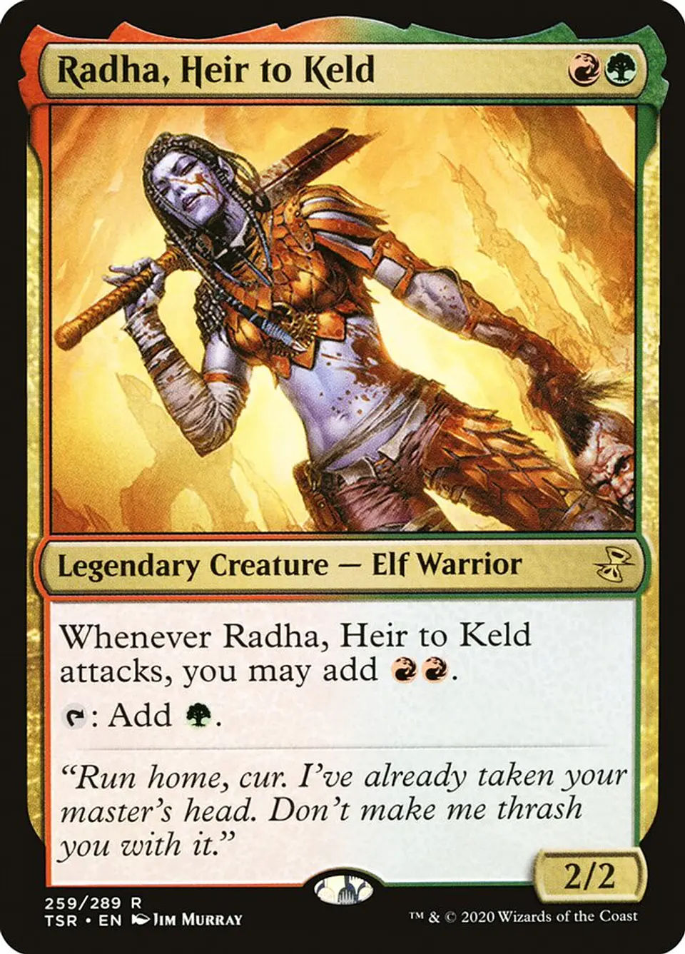 Radha, Heir to Keld 1