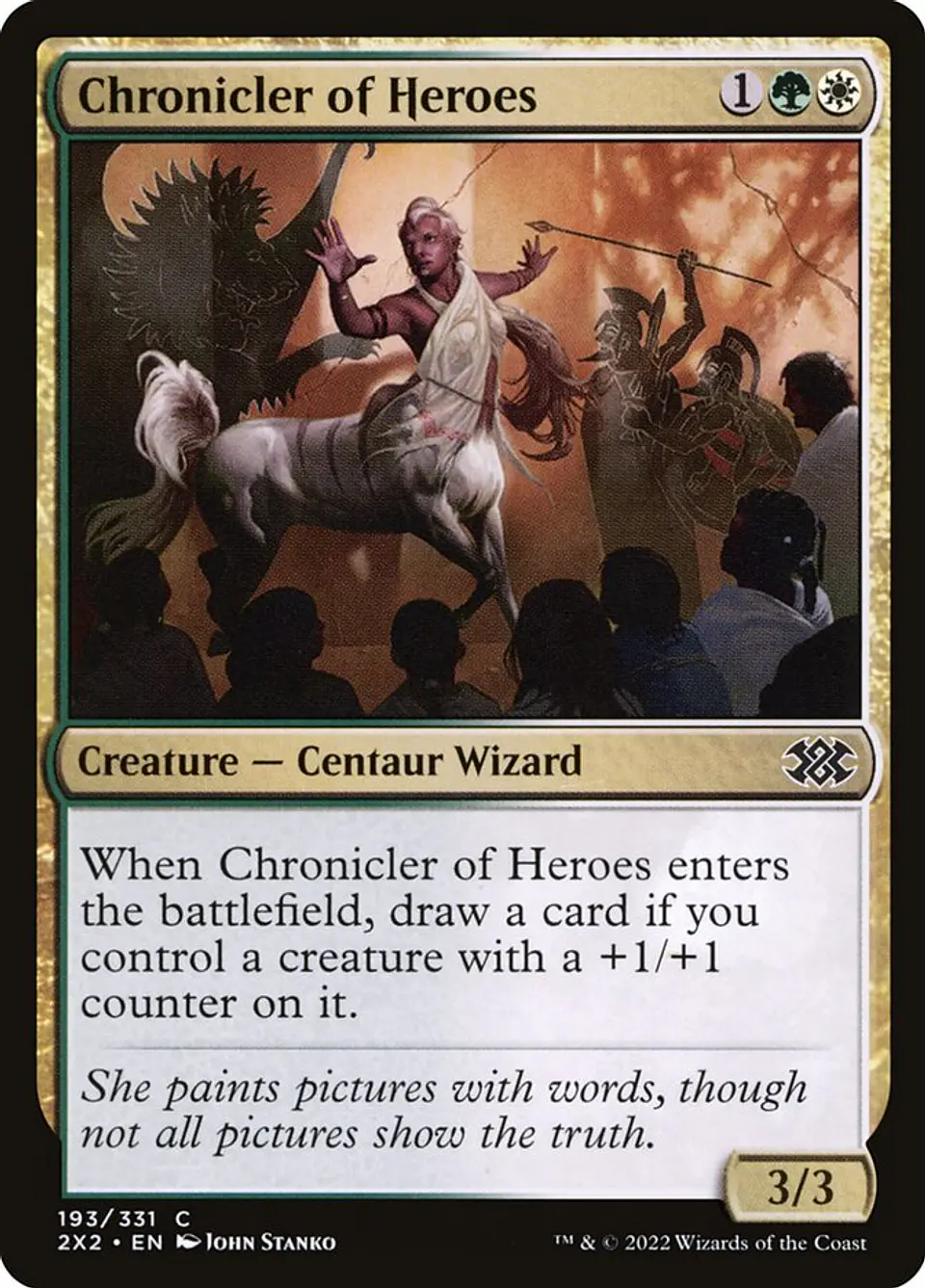 Chronicler of Heroes 1