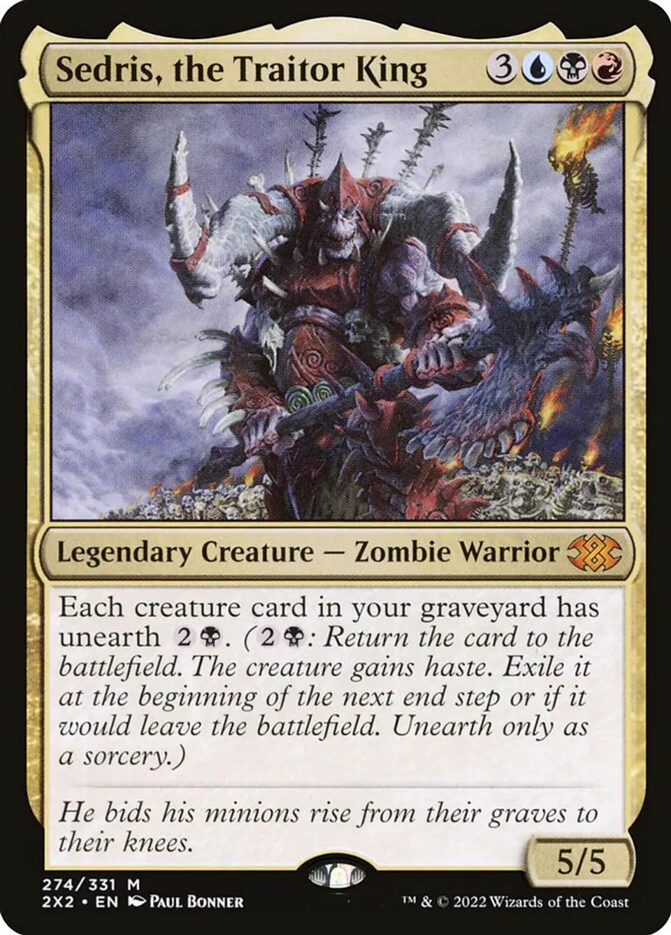 Sedris, the Traitor King 1