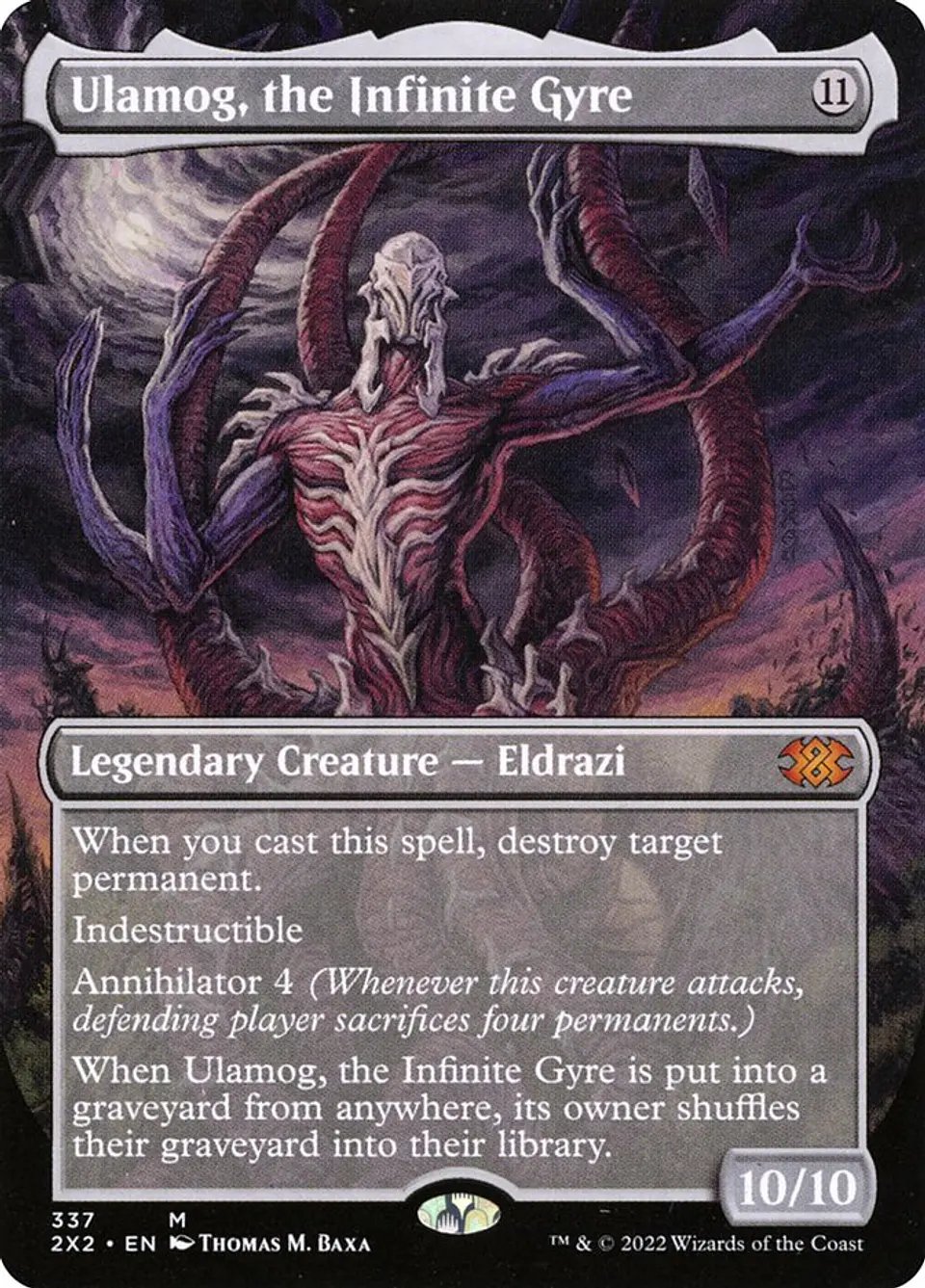 Ulamog, the Infinite Gyre (Borderless) 1