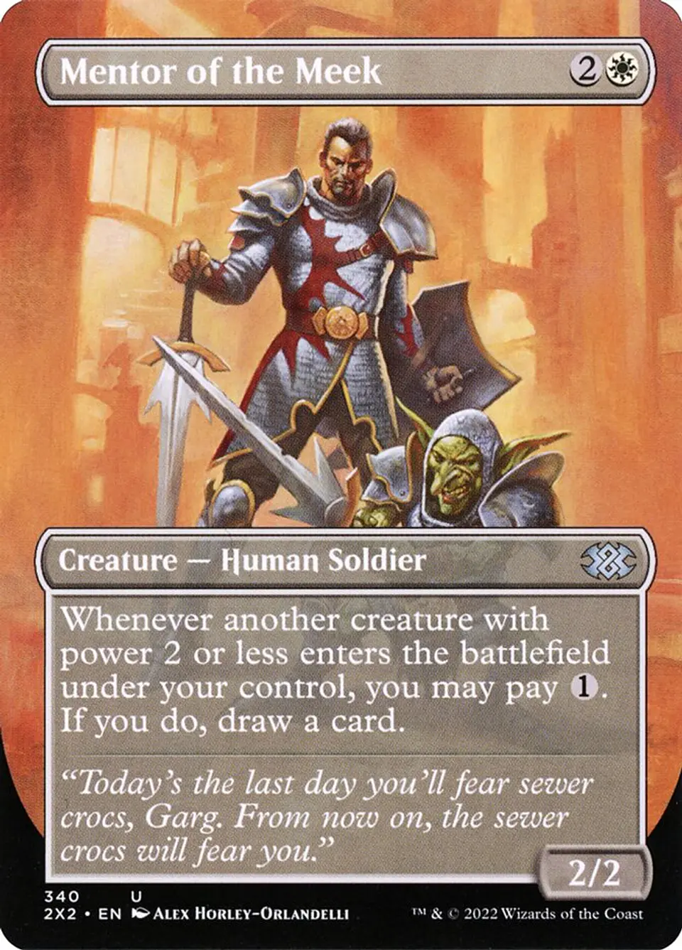 Mentor of the Meek (Borderless) 1