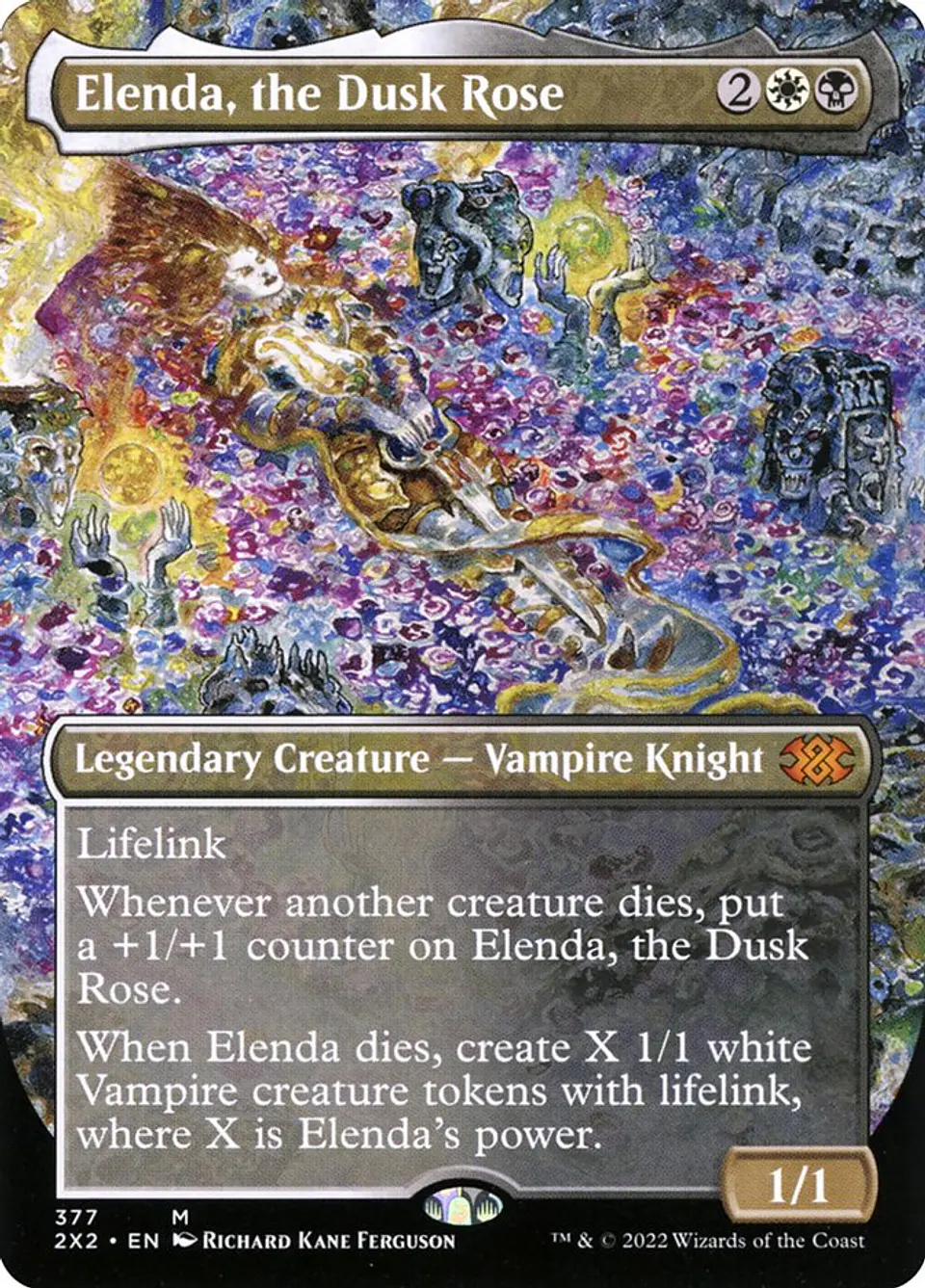 Elenda, the Dusk Rose (Borderless) 1