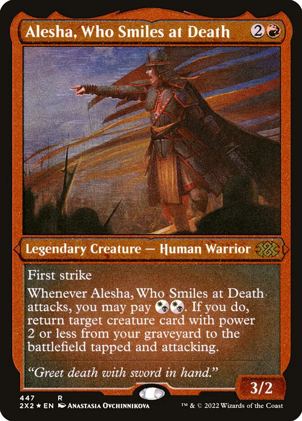 Alesha, Who Smiles at Death 1