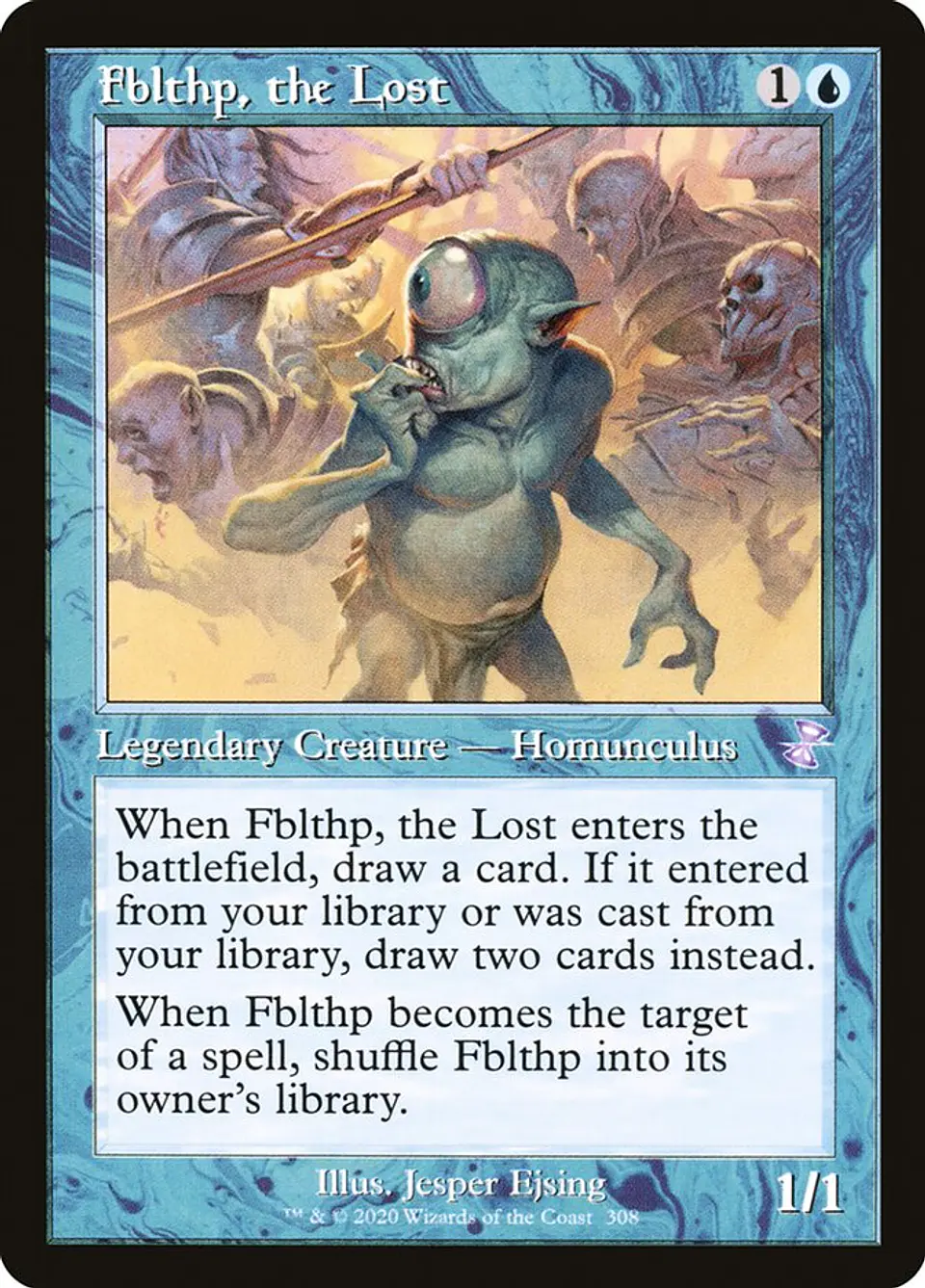 Fblthp, the Lost (Retro Frame) 1