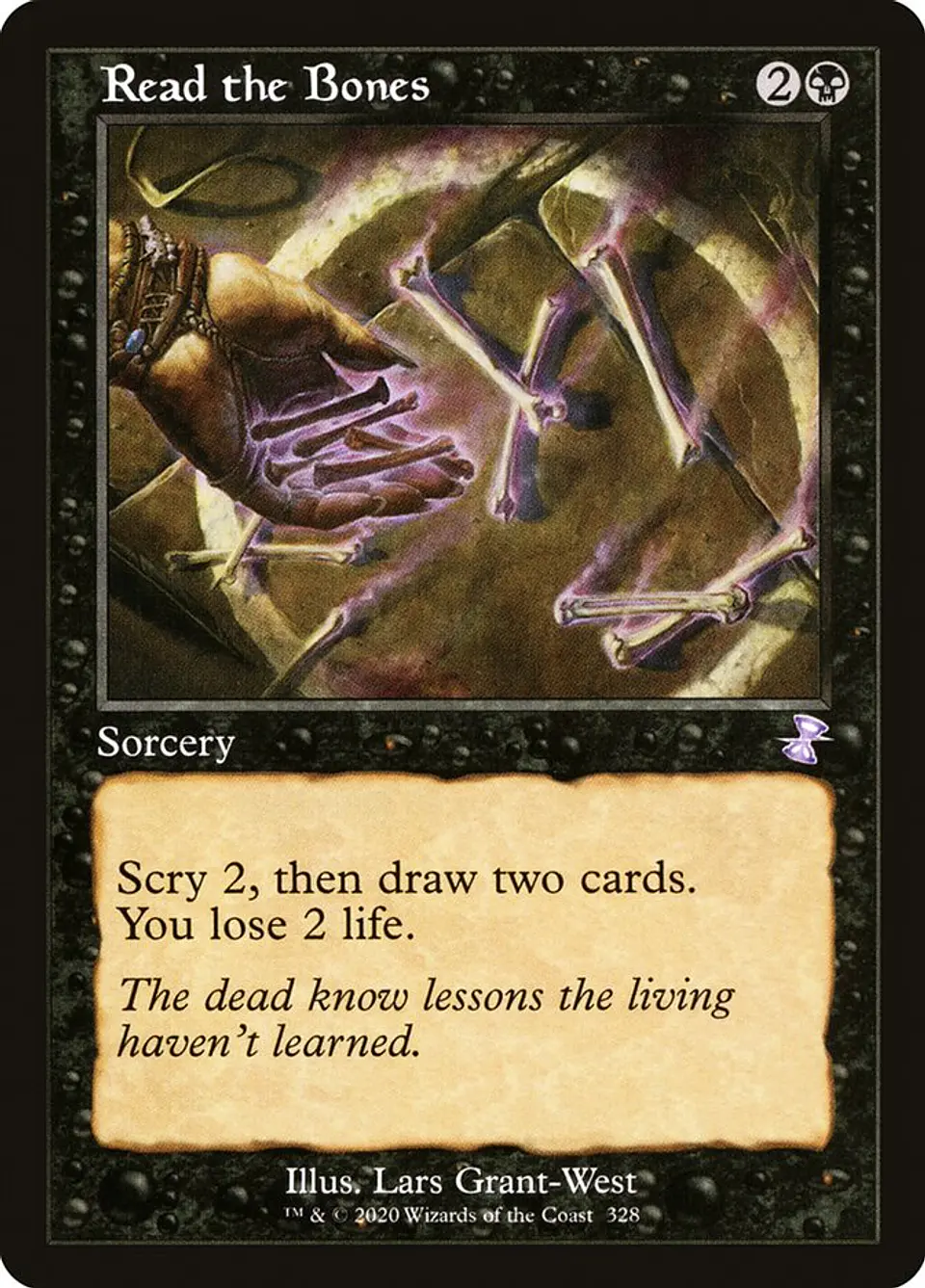 Read the Bones (Retro Frame) 1